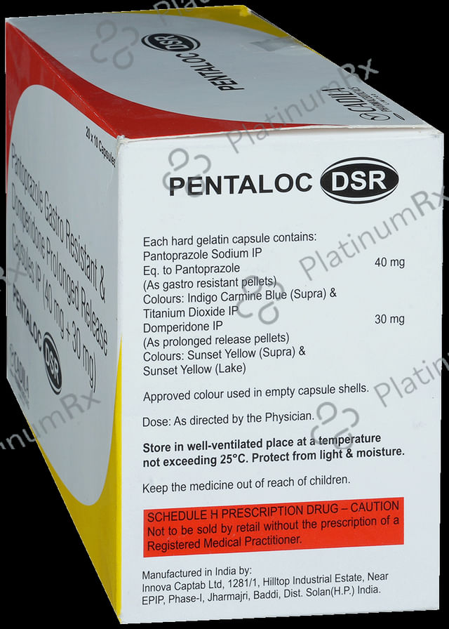 Pentaloc DSR 30mg/40mg Capsule 10s