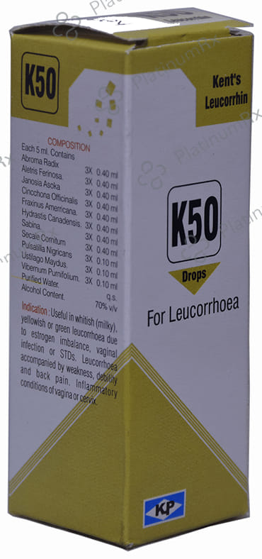 Kent's K50 Leucorrhoea Oral Drops