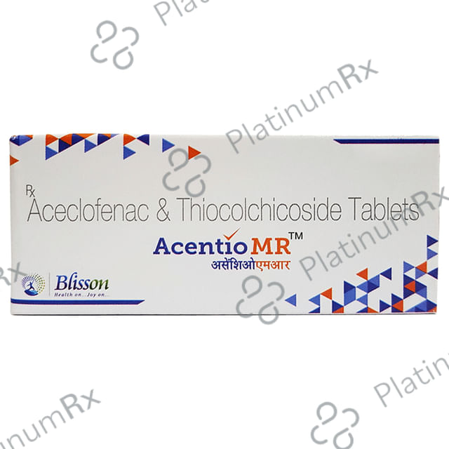 Acentio MR 100/4mg Tablet 10s