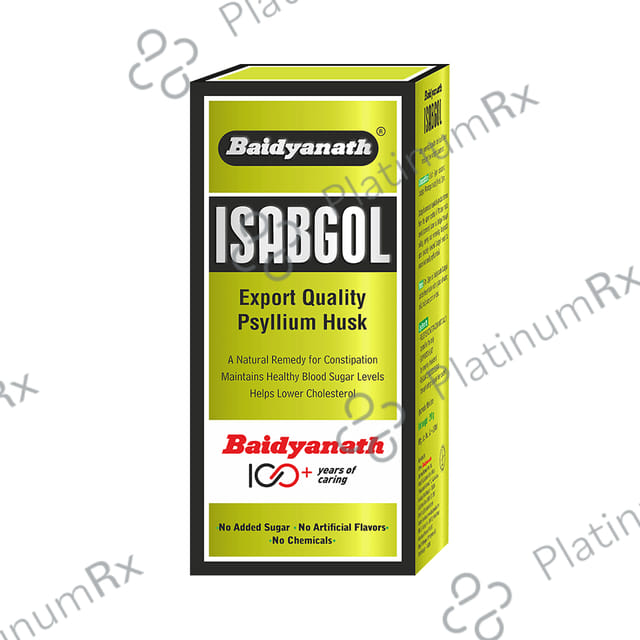 Baidyanath Vansaar Isabgol Psyllium Husk Powder - For Immunity & Constipation Relief 200 gm