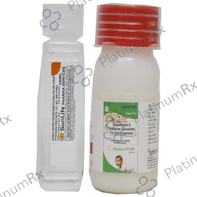 Antipod 50/31.25mg CV Dry Syrup 30ml