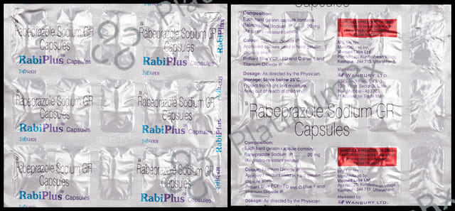 Rabiplus 20mg Capsule 15s