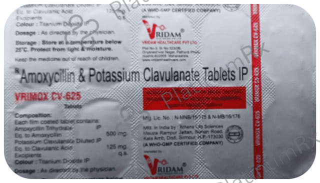 Vrimox CV 625 Tablet