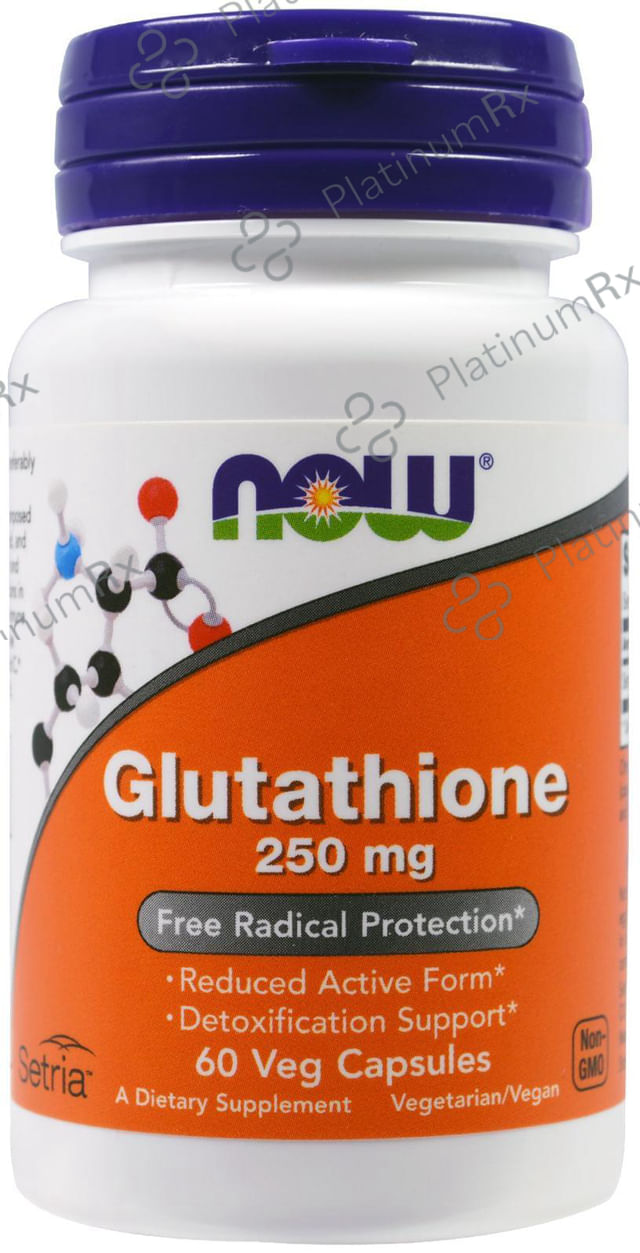 Now Foods Glutathione 250mg Veg Capsule