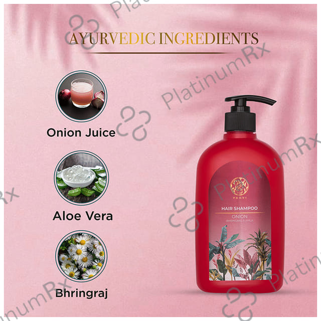 Yahvi Hair Shampoo Onion Bhringraj & Amla 500 ml