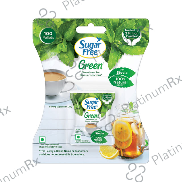 Sugar Free Green Stevia for Calorie Conscious - Pellets 100 pellets