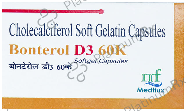 Bonterol D3 60K Softgel Capsule