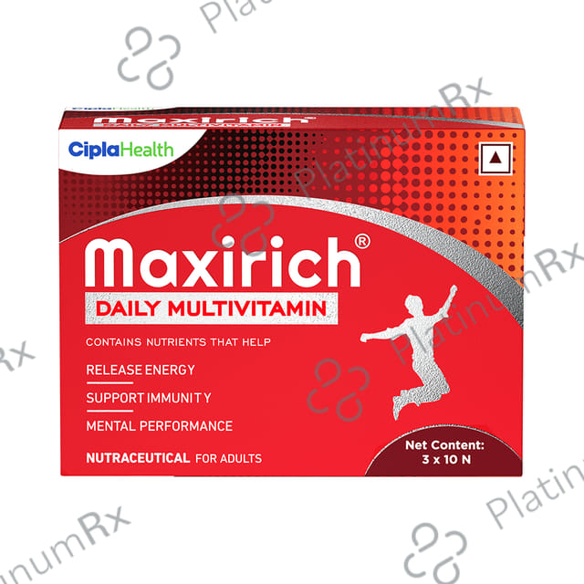 Maxirich Daily Multivitamin Capsule 10s