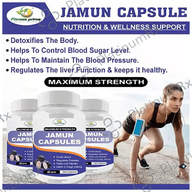 Fitness Prime Maximum Strength Jamun Capsule