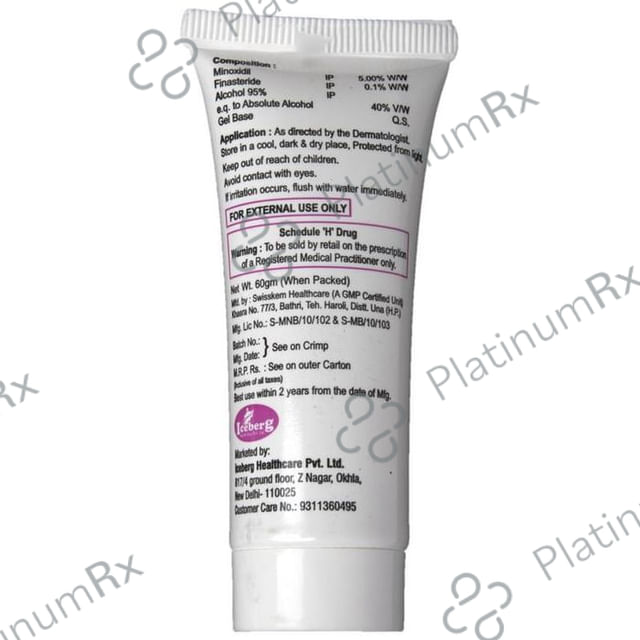 Zeropecia F Gel 60gm