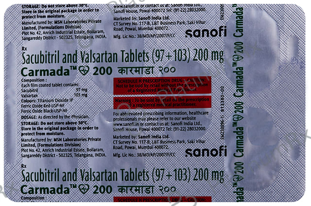 Carmada 200mg Tablet 7s