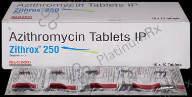Zithrox 250mg Tablet 10s
