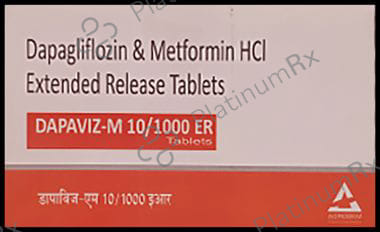 Dapaviz-M 10/1000 ER Tablet
