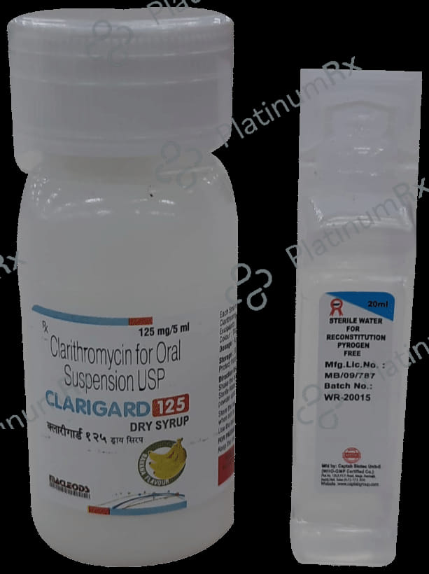 Clarigard 125mg Dry Syrup Banana 30ml