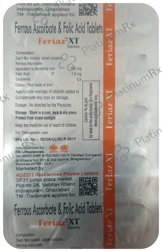 Feriaz XT Tablet 10s