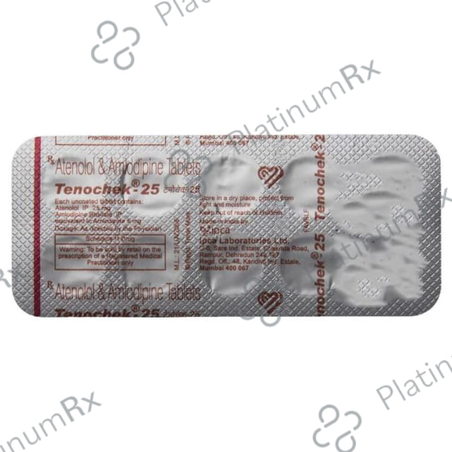 Tenochek 5/25mg Tablet 10s