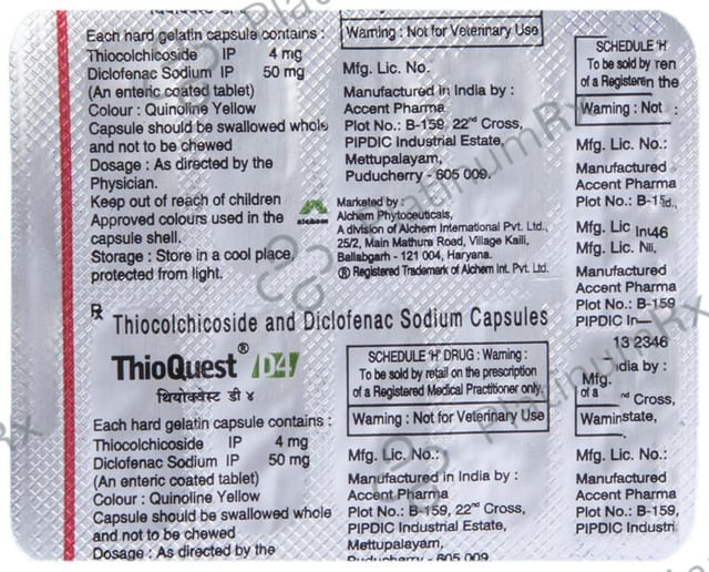 Thioquest D 4 Capsule