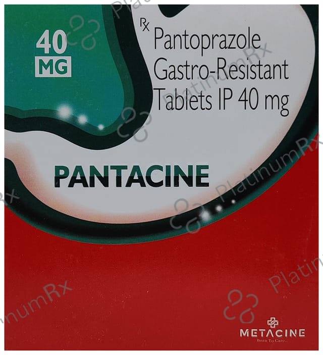 Pantacine 40mg Tablet 10s