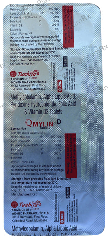 Qmylin D Tablet 10s