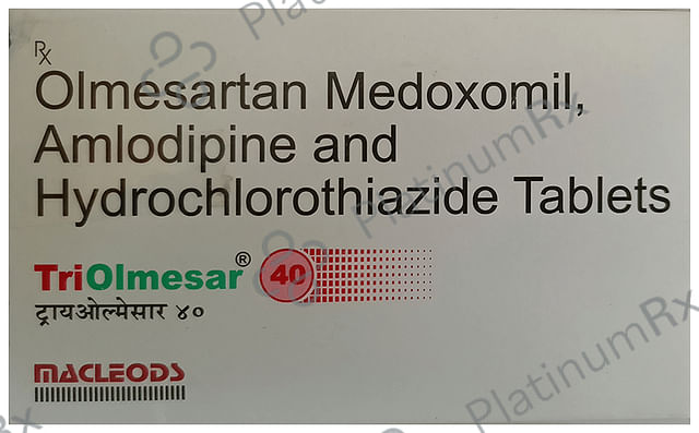 Triolmesar 40 5/12.5/40mg Tablet 15s