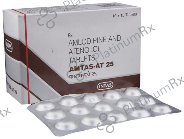 Amtas AT 5/25mg Tablet 15s