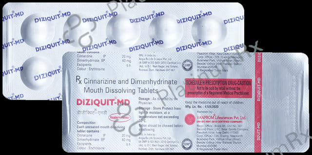 Diziquit-MD Tablet Raspberry