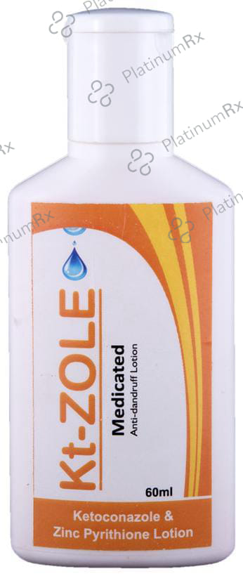 KT-Zole Medicated Anti Dandruff Lotion