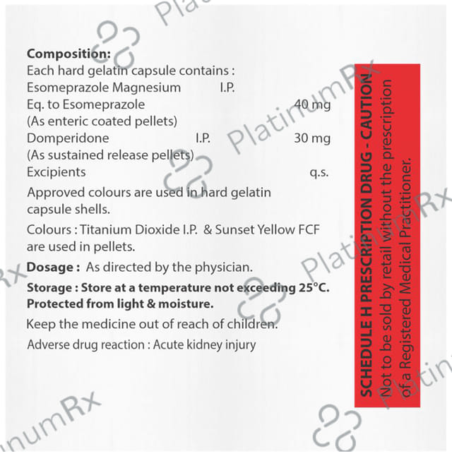 Esubolik DSR 30/40mg Capsule 10s