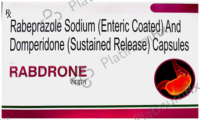 Rabdrone 30/20mg Capsule SR 10s