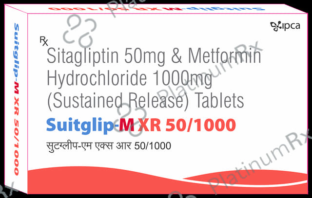 Suitglip M XR 50/1000 Tablet