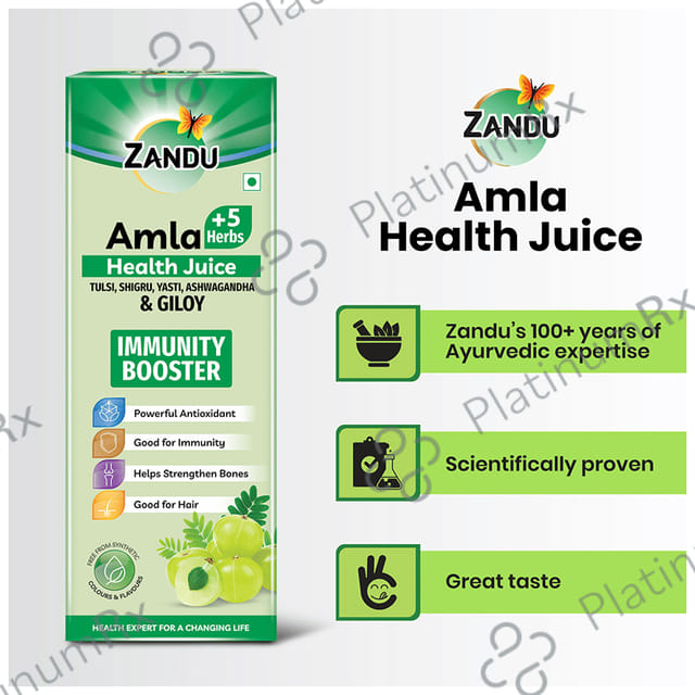 Zandu Amla +5 Herbs Juice