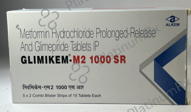 Glimikem M 2/1000mg SR Tablet 15s