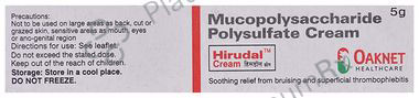 Hirudal 250IU Cream 5gm