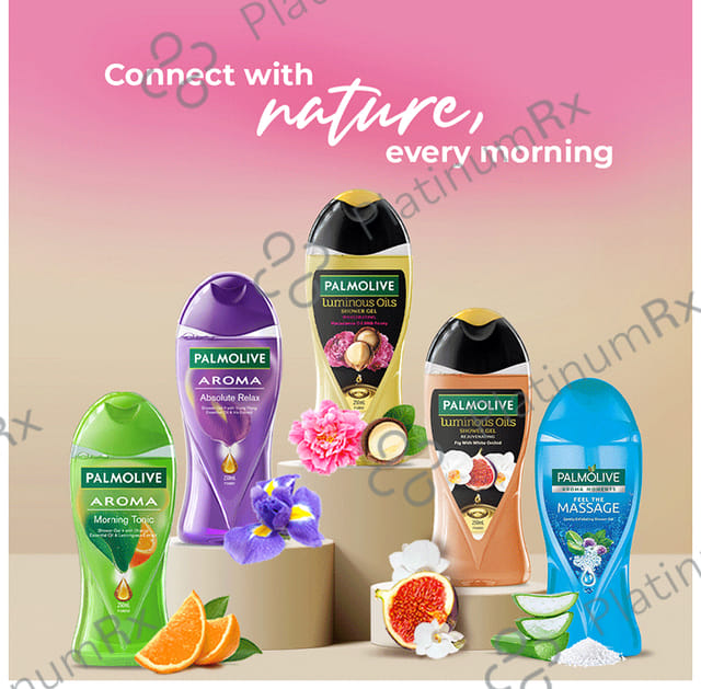 Palmolive Invigorating Macadamia Oils with Peony Luminous Oils Shower Gel