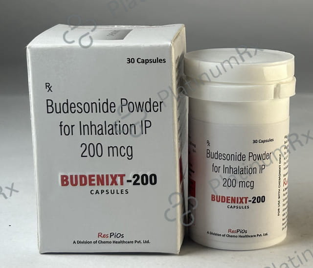 Budenixt 200mcg Capsule 30s