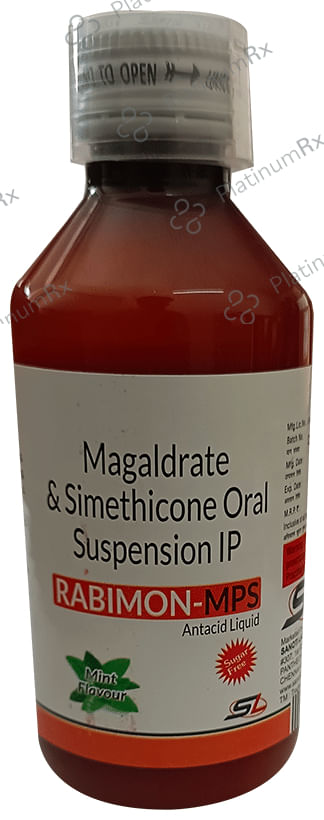 Rabimon-MPS Antacid Liquid Mint Sugar Free