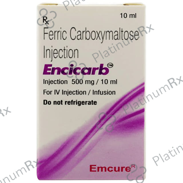 Encicarb 50mg Injection 20 ml