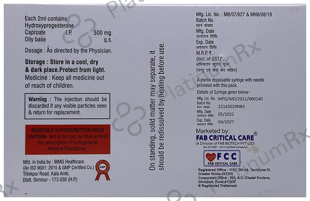 Hegidron 500 Injection