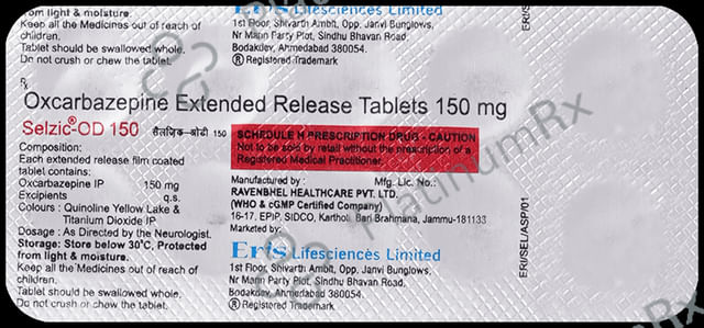Selzic -OD 150mg Tablet ER