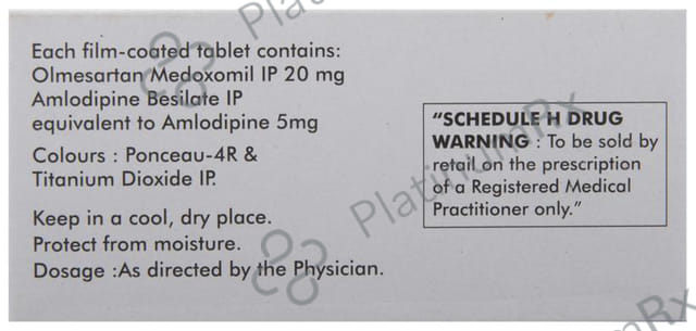 Olmat 20 AM 20/5mg Tablet 10s