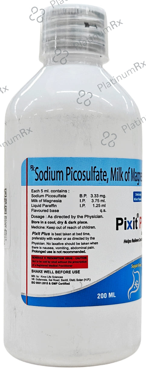 Pixit Plus Oral Suspension Sugar Free Mint