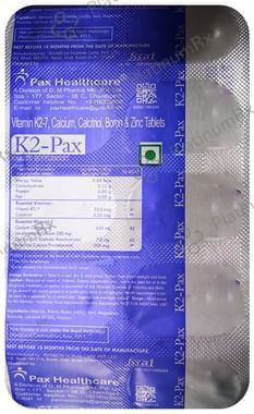 K2 Pax Tablet 10s