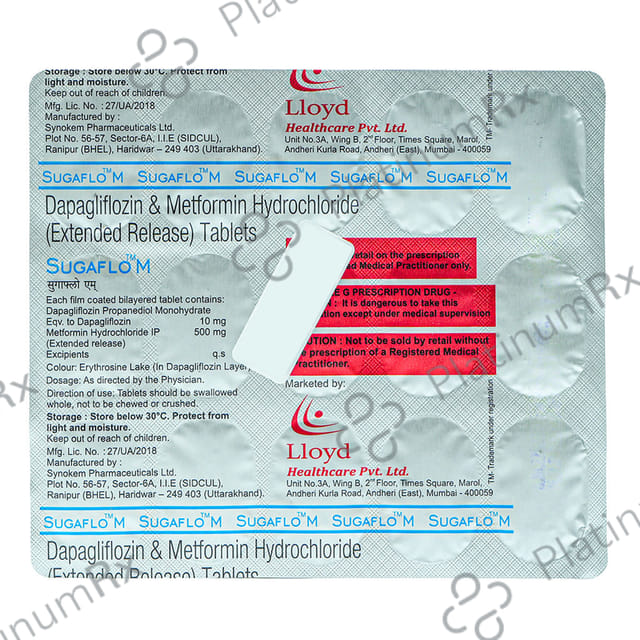 Sugaflo S 10/100mg Tablet 15s