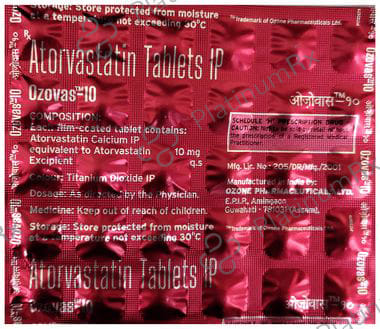 Ozovas 10mg Tablet 30s