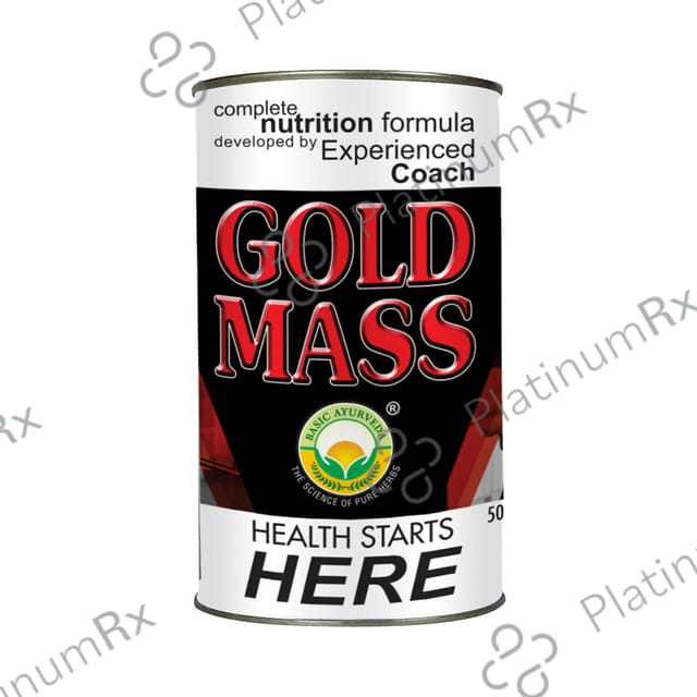 Basic Ayurveda Gold Mass Complete Nutrition Formula for Skin & Weight Management