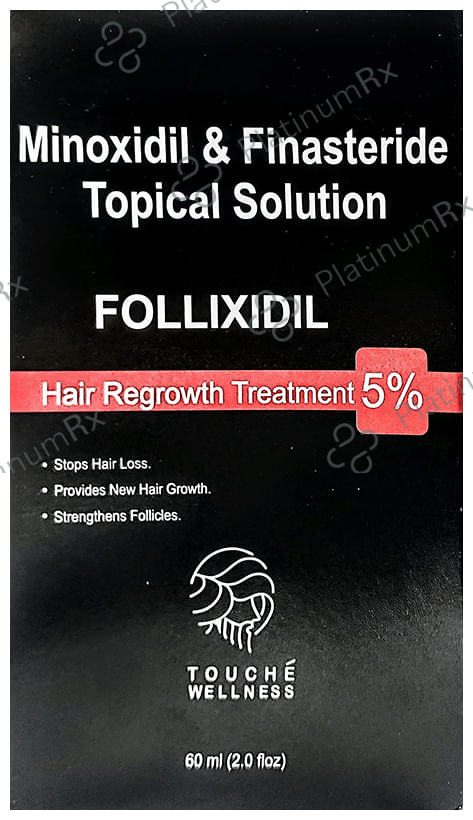 Follixidil Hair Regrowth Treatment 5% Solution 60ml