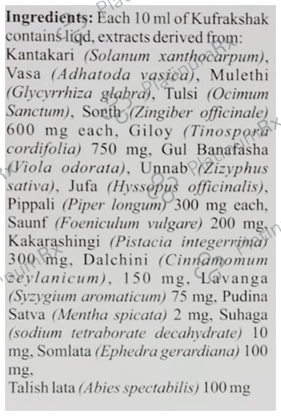Kufrakshak Syrup 100ml
