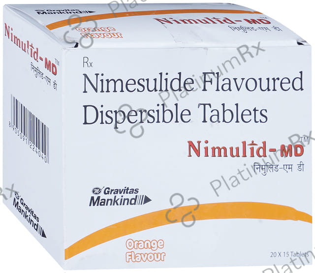Nimulid MD Orange Tablet 15s