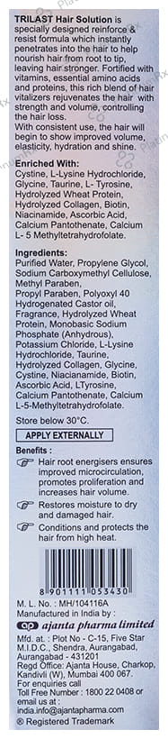 Trilast Hair Solution 60ml