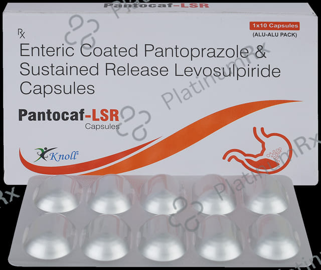 Pantocaf L 75mg/40mg Capsule SR